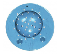 Silikónový kryt chrániaci odtok modrý