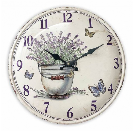 Hodiny nástěnné kov, 35cm Hodiny nástěnné kov, 35cm