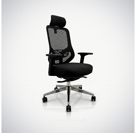 Ergonomická kancelárska stolička s čiernou sieťovinou AXIS