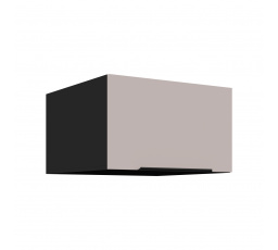 Horná skrinka ARONA - 60 NAGU-36 1F, Čierna mat/Kašmír