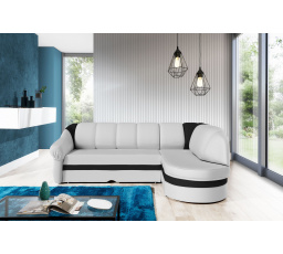 Rohová pohovka BENANO, Soft 017/Soft 011, pravá