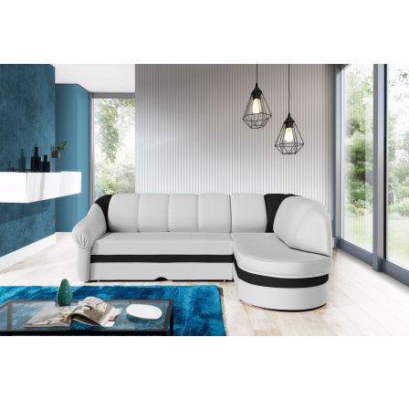 Rohová pohovka BENANO, Soft 017/Soft 011, pravá