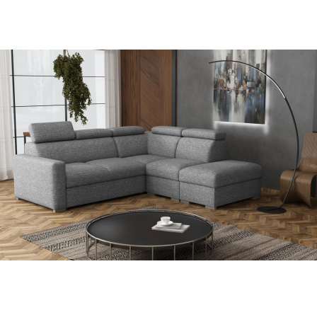 Sedacia súprava Petrit IX pravá Aragon sivá