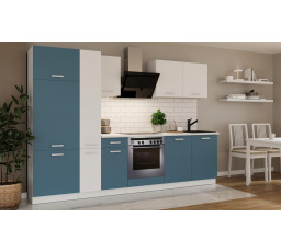 Kuchynská linka Todor 290 modrá/biela + PD 200 biela