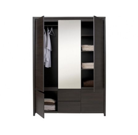 Šatníková skriňa KASPIAN SZF5D2S Wenge Šatníková skriňa KASPIAN SZF5D2S Wenge