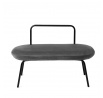 Lavica INA GREY 95x45x61 cm ALL 828275