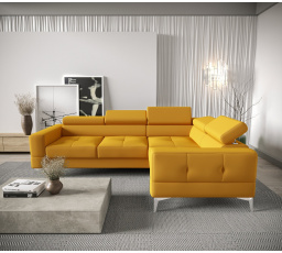 Rohová sedacia súprava TOSCANIA 250x180 - voliteľný odtieň, pravá