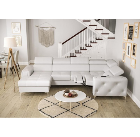 Rohová sedacia súprava ORION MAX III, relax s funkciou spania 165x320x190 prírodná koža - prírodná koža - voliteľná farba, pravá Rohová sedacia súprava ORION MAX III, relax s funkciou spania 165x320x190 prírodná koža - prírodná koža - voliteľná farba, pravá