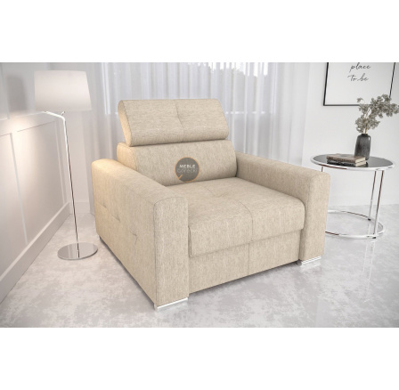 Kreslo MARGO 110 cm - béžová Kreslo MARGO 110 cm - béžová