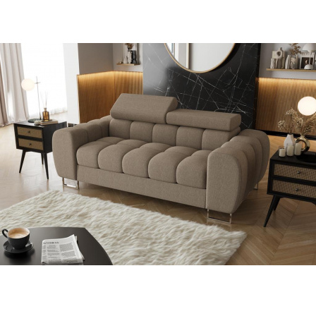 Sofa ASPEN II 195 cm - hnedá