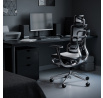 Ergonomické kancelárske herné kreslo V Master čierno-biele