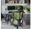 Ergonomické kancelárske herné kreslo Basic, čierno-zelená