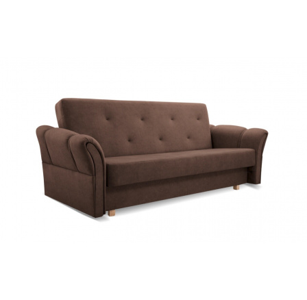 Pohovka rozkladacia MAGDA Hnedá, Vena 13