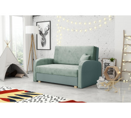 Polohovateľné kreslo Vivian Soft II - zelené