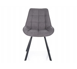 Jedálenská stolička CORSO VARDO, sivá 11/čierna