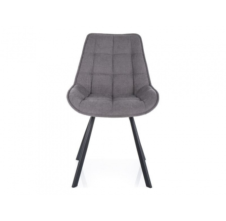 Jedálenská stolička CORSO VARDO, sivá 11/čierna