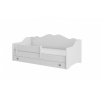 Posteľ s matracom EMKA Gray, White 160x80 White