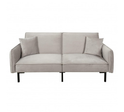 Rozkladacia pohovka Canif Velvet sivá