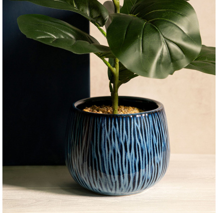 Držiak na kvetináč OASIS námornícka modrá 16.5x16.5x13 cm 885841