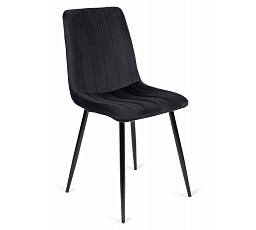 Stolička IBIS Čierna Zamatová