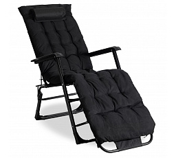 Záhradné kreslo EDISON Čierne