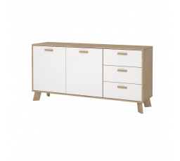 Komoda Iker 715, jackson hickory/biela