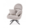 Moderné kreslo MERRY 2, cappuccino