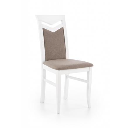 Jedálenská stolička CITRONE, biela