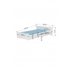 Posteľ ALDEX SHELF 200x90 Biela