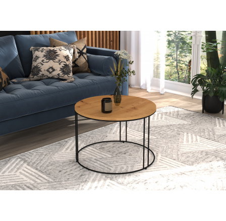 Konferenčný stolík NOEL Čierny+Artisan