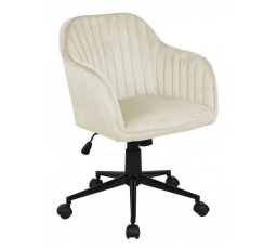 Otočná stolička velvet béžová FB1-FX