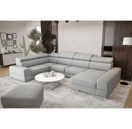 Rohová sedacia súprava ROYAL MAX II priemer 30x375x185 - voliteľný odtieň, ľavá Rohová sedacia súprava ROYAL MAX II priemer 30x375x185 - voliteľný odtieň, ľavá