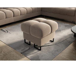 Taburet ASPEN 55x55 cm - béžová