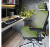 Ergonomické kancelárske herné kreslo Basic, čierno-zelená