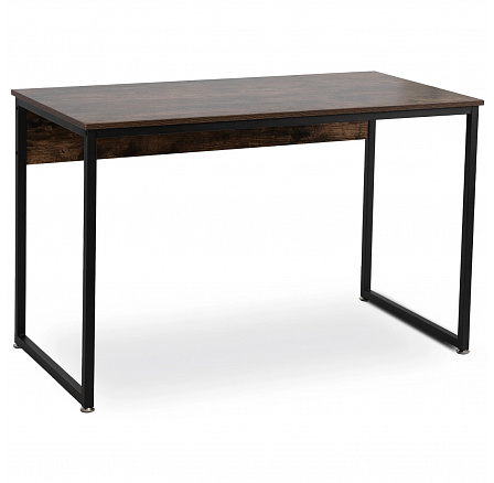 Písací stôl ROSS 120 cm Dub Rustikálny/Čierny