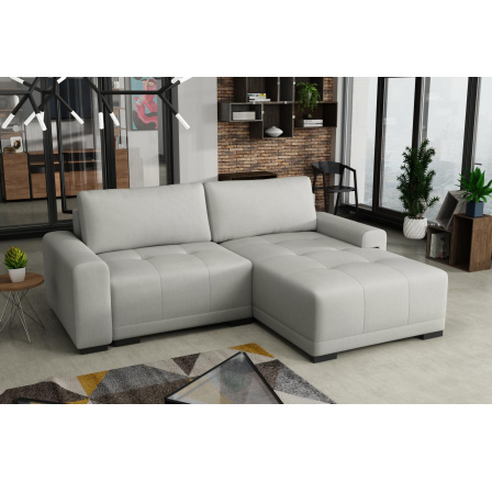 Rohová sedacia súprava Manon UNI svetlosivá