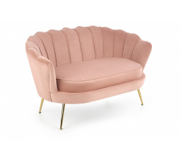 Pohovka AMORINITO XL, svetloružová/zlatá