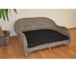 Pohovka pre psa typ 2 ratan kubu XXL