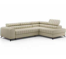 Rohová sedacia súprava KANEDO - Pravá, Monolith 04