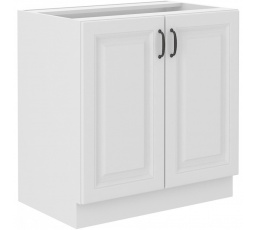 Kuchynská dolná skrinka STIPE 80 D 2F BB, Biela