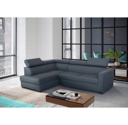 MADRID 2 nový - ľavý OTMBK - 3F sed.sada látok GREY WIND 89 kolekcia "CL" (K250) NEW FABRIC