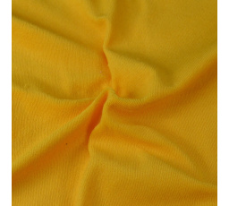 Froté prestieradlo sýto žlté 120x200