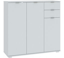 Komoda EASY 3D2S, Biela