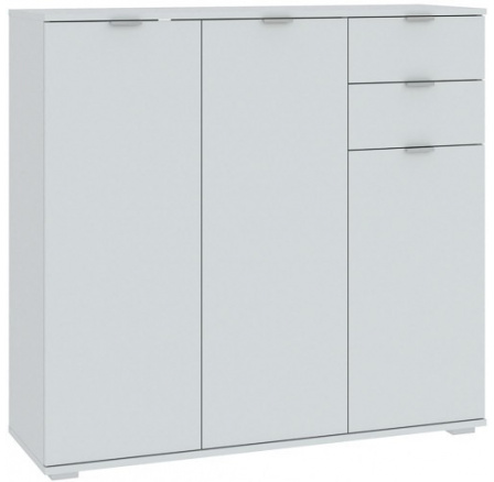 Komoda EASY 3D2S, Biela Komoda EASY 3D2S, Biela