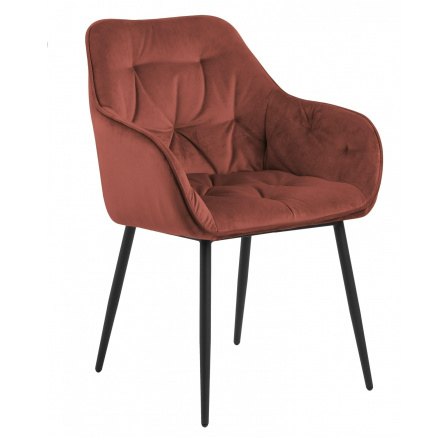 Stolička Brooke VIC korálová