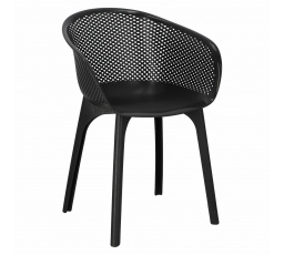 Stolička Dacun čierna