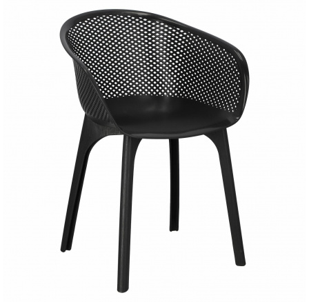 Stolička Dacun čierna