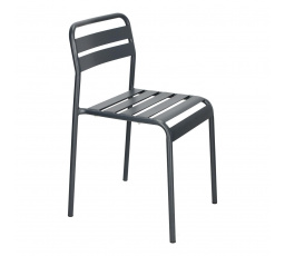 Stolička Terra antracitová
