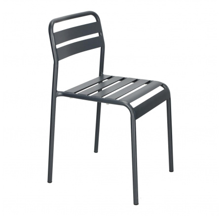 Stolička Terra antracitová