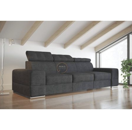 Sofa ROYAL III 295 cm - sivá